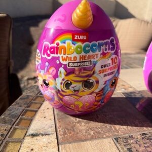 Zuru Rainbocorns Wild Heart Surprise Egg Purple over 10 surprises Easter s10
